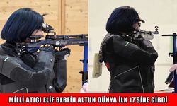 Dicle Üniversiteli Milli Sporcu Elif Berfin Altun Dünya sıralamasında ilk 17’ye girdi