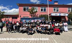 Aşkale'de Dünya Süt Günü Çocuklarla Kutlandı