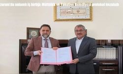 Erzurum'da anlamlı iş birliği: Müftülük ve Yakutiye Belediyesi protokol imzaladı
