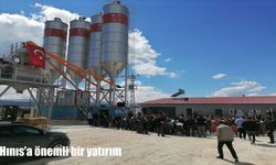 Hınıs'ta Hazır Beton Tesisi Hizmete Açıldı