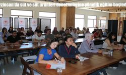 Erzincan’da süt ve süt ürünleri denetimlerine yönelik eğitim başladı