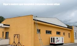 Digor’a modern spor kompleksi: Çalışmalar devam ediyor