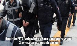 İzmir’de şafak operasyonu: 3 suçtan aynı anda baskın!