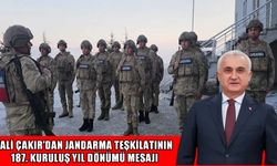 Muş Valisi Çakır’dan Jandarma’ya 187. yıl tebriği