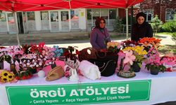 Bingöl'de gençlerin yıl boyu hazırladığı eserler sergilendi