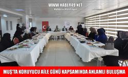 Muş’un 'şefkat elçileri' kahvaltıda buluştu