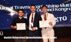 Atatürk Üniversitesi Öğrencilerinden Ulusal Kongrede Birincilik