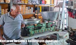 Erzincan’da kantar ve terazilere kalibrasyon denetimi