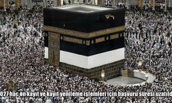 Hacı adaylarına ek süre: Başvurular 26 Haziran’a kadar uzatıldı