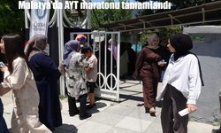 Malatya'da AYT maratonu tamamlandı