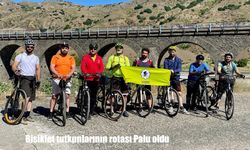 Bisiklet tutkunlarının rotası Palu oldu