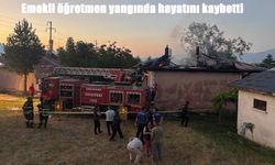 Erzincan’da ev yangını: Emekli öğretmen hayatını kaybetti