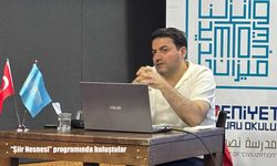 "Şiir Nesnesi" programında buluştular
