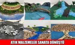 Dicle Üniversiteli mimar adaylarından "Doğa" temalı şaheserler
