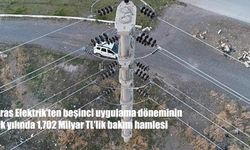 Aras Elektrik'ten beşinci uygulama döneminin ilk yılında 1,702 Milyar TL'lik bakım hamlesi
