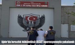 Iğdır’da Firari Hükümlü JASAT Operasyonuyla Yakalandı