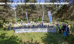 Erzurum'da çevre için büyük buluşma: Tonlarca atık geri dönüşüme kazandırıldı