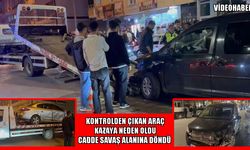 Muş’ta ortalık savaş alanına döndü: 5 araca çarptı, 1 kişi yaralandı