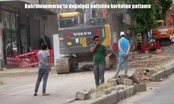 Kahramanmaraş’ta doğalgaz hattında patlama