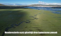 Ardahan’daki mendereslerin eşsiz güzelliği dronla görüntülendi