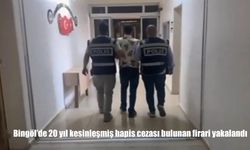 Bingöl'de hırsızlık suçundan aranan firari yakalandı