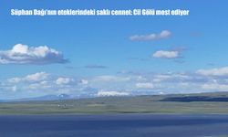 Bitlis’te Saklı Cennet: Cil Gölü ve Süphan Dağı Büyüledi