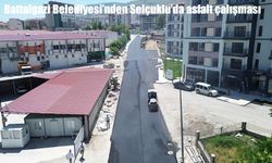 Battalgazi Belediyesi'nden Selçuklu'da asfalt çalışması