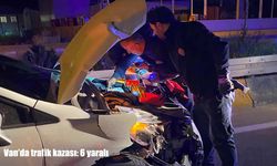 Van’da trafik kazası: 6 yaralı