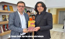 Yazar Dr. Cengiz Çelik, Ağrı’da okurlarıyla buluştu