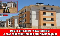 Muş’ta 1078 konutluk dev projede sona gelindi