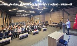 Tatvan’da toplumsal sorunlarla ilgili istişare toplantısı düzenledi