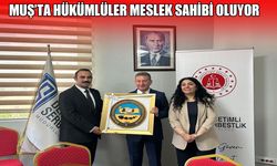 Muş’ta Denetimli Serbestlik ve Esnaf Odası’ndan anlamlı iş birliği