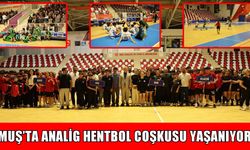 Genç hentbolcular Muş’ta yarışıyor