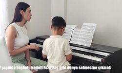 Minik parmakların büyük hayali: 8 yaşındaki piyanistin hedefi dünya sahnesine çıkmak