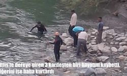 Bitlis’te babanın acı mücadelesi: Akıntıya kapılan 3 kardeşten 1'i hayatını kaybetti, 1'i kayıp