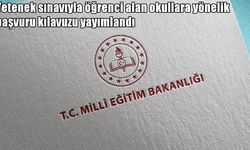 MEB yetenek sınavı kılavuzunu yayımladı