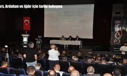 Kars, Ardahan ve Iğdır için tarihi buluşma