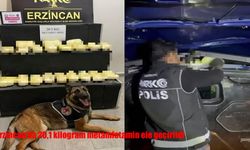 Erzincan’da 20,1 kilogram metamfetamin ele geçirildi