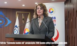 ETSO’da "Tarımda kadın eli" projesiyle 200 kadın çiftçi sertifikasını aldı