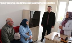 Erzurum’da asırlık çınarlara sağlıklı hayat merkezinde özel ilgi