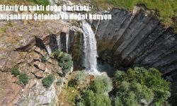 Elazığ’da saklı doğa harikası: Nişankaya Şelalesi ve kanyonu