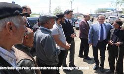 Kars Valisi Ziya Polat, vatandaşların talep ve sorunlarını dinledi