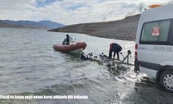 Elazığ'da kayıp yaşlı adam baraj gölünde ölü bulundu