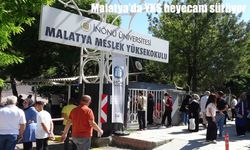 Malatya'da YKS heyecanı sürüyor