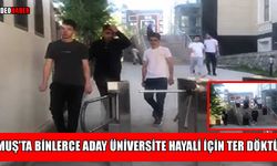 Muş’ta YKS maratonu sona erdi
