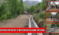 Muş’ta tarıma can suyu: 10 milyonluk sulama kanalı yapıldı