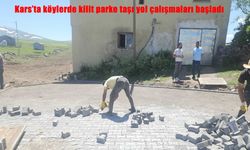 Tunçkaya Köyü’ne konforlu ulaşım: Kilit parke taşı çalışması