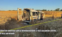 Silivri'de yolcu minibüsü devrildi: 2 ölü, 10 yaralı