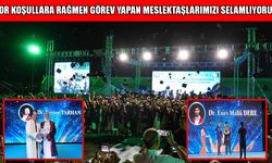 Dicle Üniversitesi Tıp Fakültesi mezuniyetinde “Filistin” vurgusu