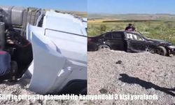 Siirt'te otomobil ile kamyon çarpıştı: 3 yaralı